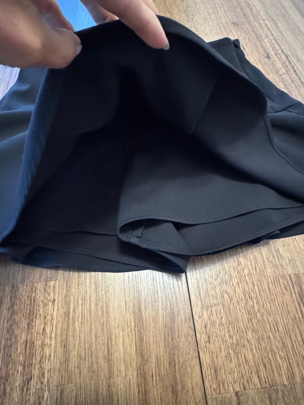 Zara Black Peplum Mini Skirt/skort - Picture 7 of 7